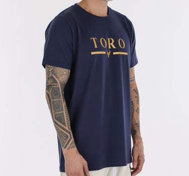 T-shirt Toro Blue Logo Glitter