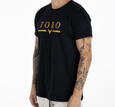 T-shirt Toro Black Logo Glitter