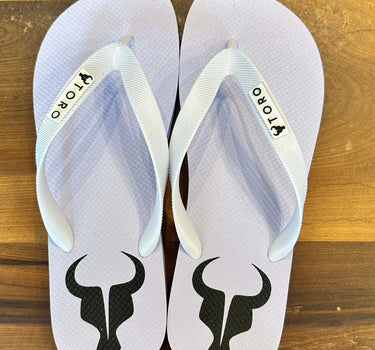 Chinelo Toro Logo branco