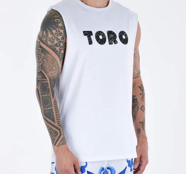 T-Shirt S/M Toro Sketch Flow White