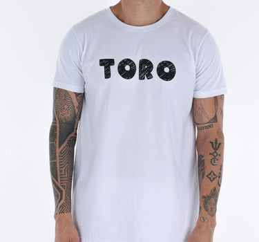 T-shirt Toro Sketch Flow White