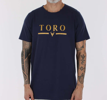 T-shirt Toro Blue Logo Glitter