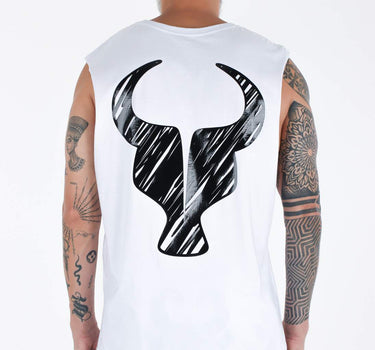 T-Shirt S/M Toro Sketch Flow White