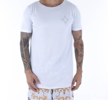 T-shirt Toro Long Monograma Branco