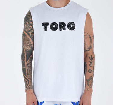 T-Shirt S/M Toro Sketch Flow White