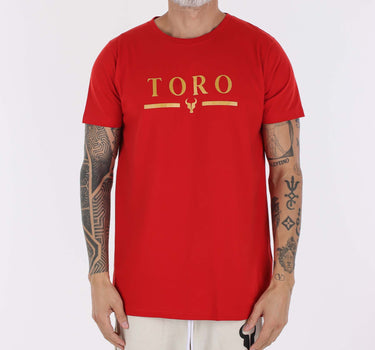 T-shirt Toro Red Logo Glitter