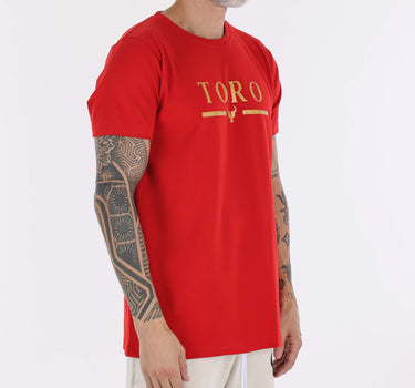 T-shirt Toro Red Logo Glitter