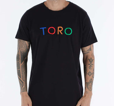 T-shirt Toro Black Bordada Collors