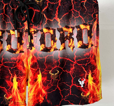 Short Toro Masculino Modelagem curta FIRE FLAME