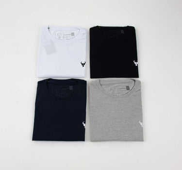 Kit 4 T-shirts Toro All Basic  Black White Gray Blue