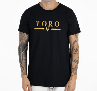 T-shirt Toro Black Logo Glitter