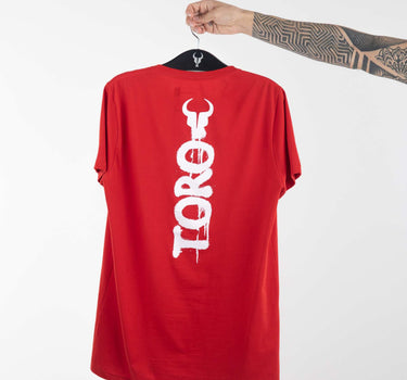 T-shirt Dripping Paint Red