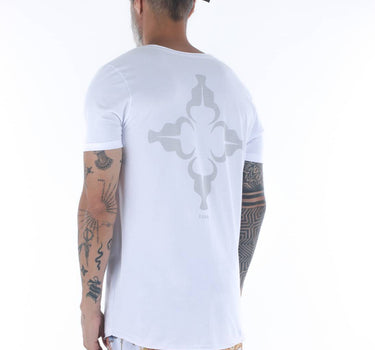 T-shirt Toro Long Monograma Branco