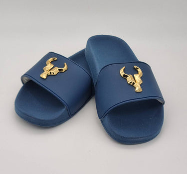 Chinelo Toro Slide Azul Poseidon