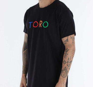 T-shirt Toro Black Bordada Collors