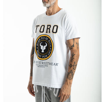 T-shirt Toro Branca Money For Life