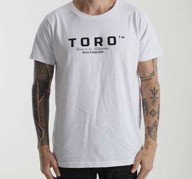 T-shirt Toro Rich Forever White